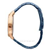 CHRIST VERR TIMELESS HARMONY CV 10639G-1J BLU & CV 10639L-1J BLU Blue Rosegold Stainless Steel